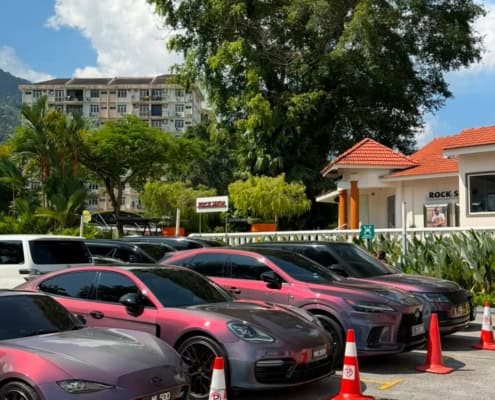 lexus aurora fantasy colored ppf