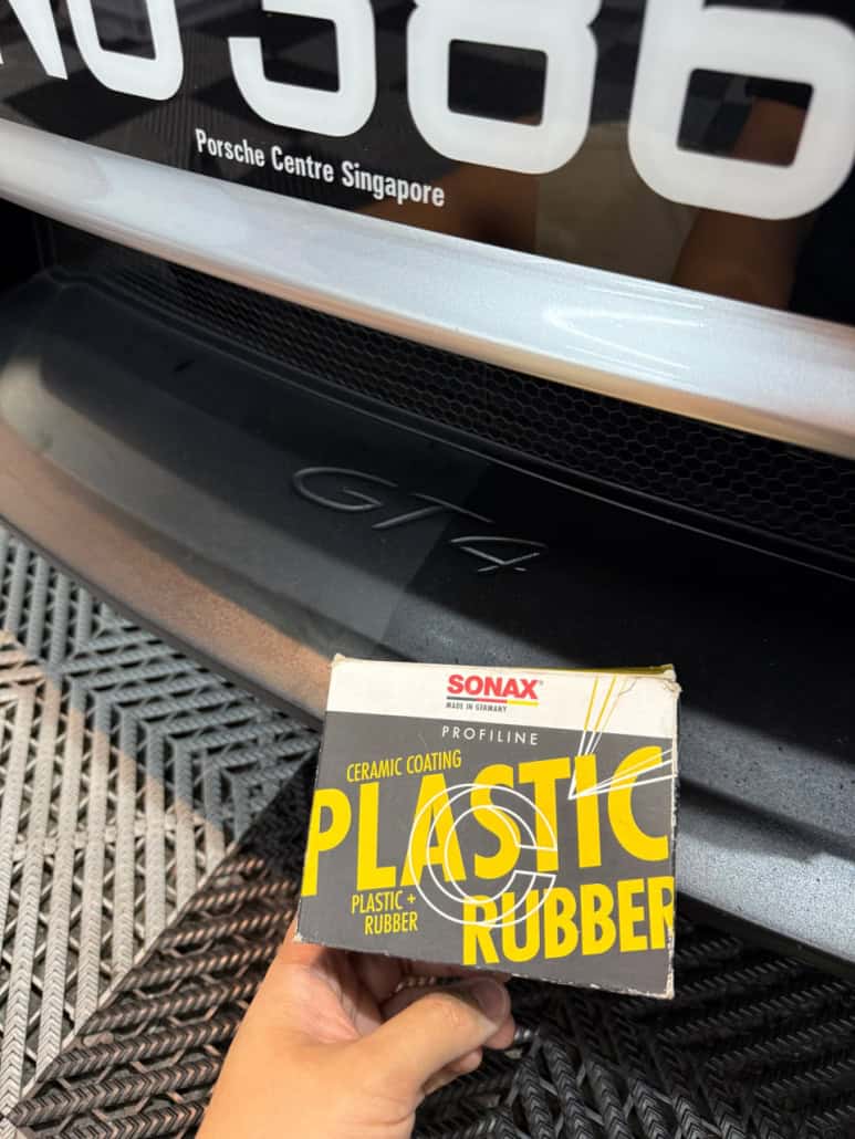 porsche gt 4 plastic coating