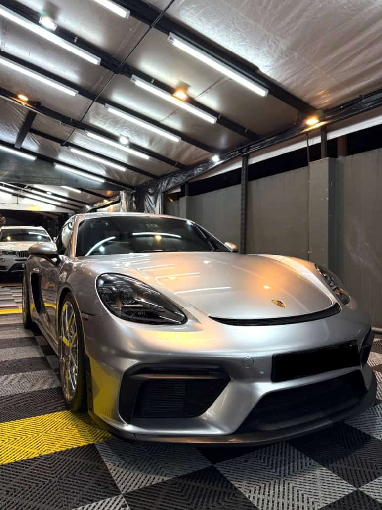 porsche gt4 plastic coating ppf coating